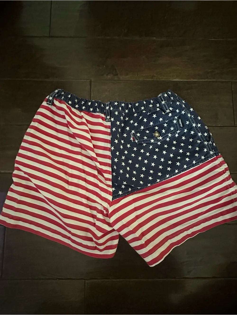 Chubbies Red White Blue American Flag Shorts